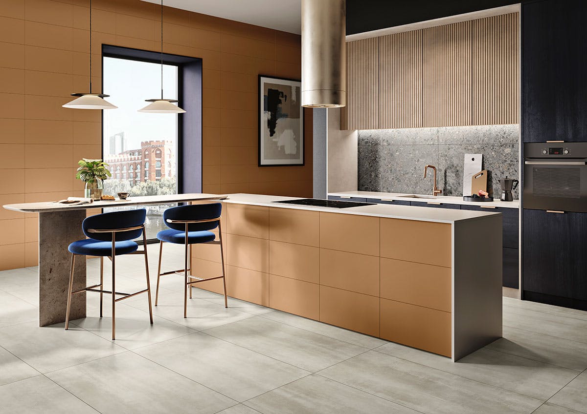 Ceramic tiles for kitchen walls: choose aesthetics and durability